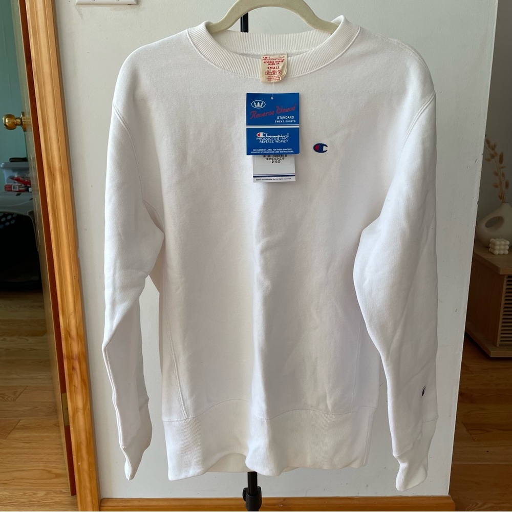 Champion Men’s White Sweatshirt